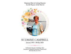 Mrs Suzanne Campbell